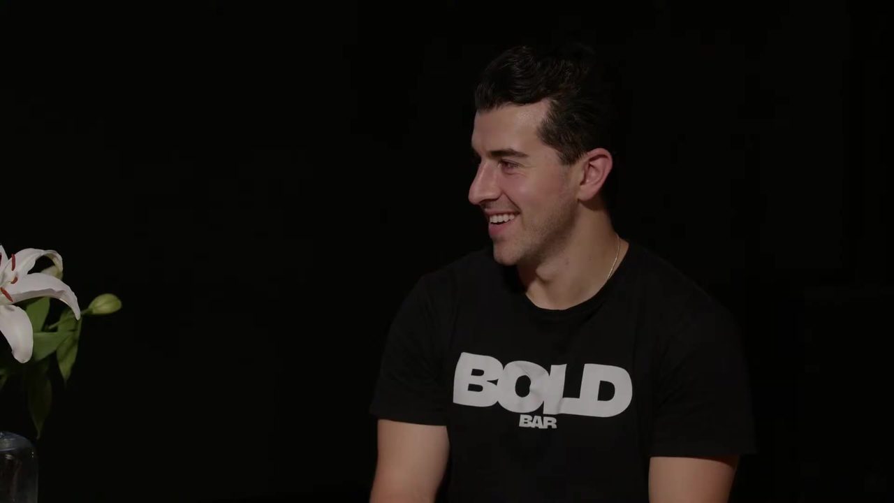 Sean Jagermann of BOLD Bar, a guest in the Living Room